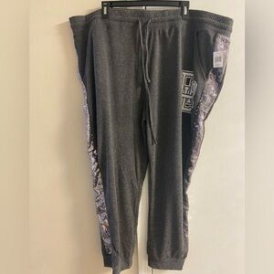 Disney Gray Joggers with Sequin Accents 2X NWT